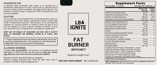 LB Ignite – Advanced Fat Burner